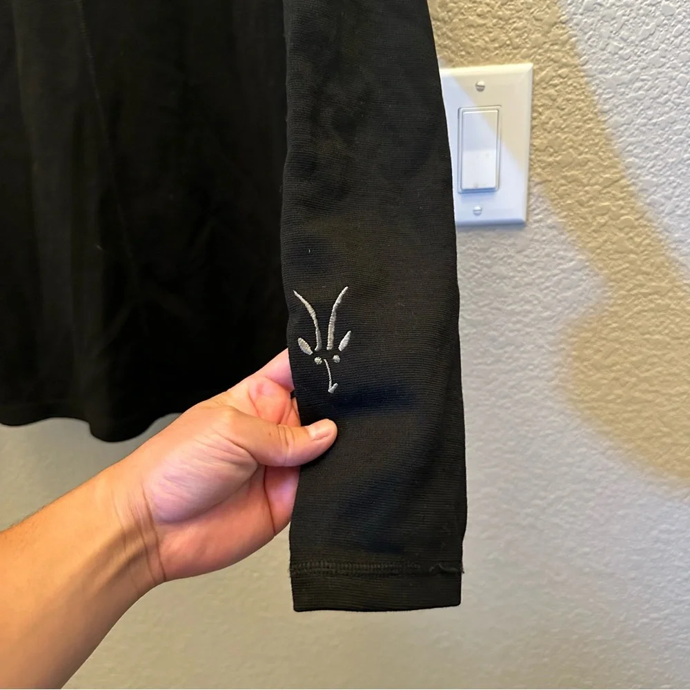 Ibex men’s black zip up size large - Picture 4 of 4